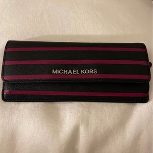 Florence Saffiano Leather Michael Kors Wallet